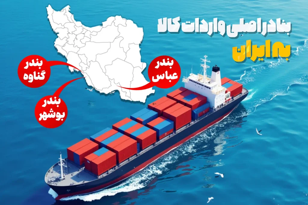 Main importation Ports of Iran image